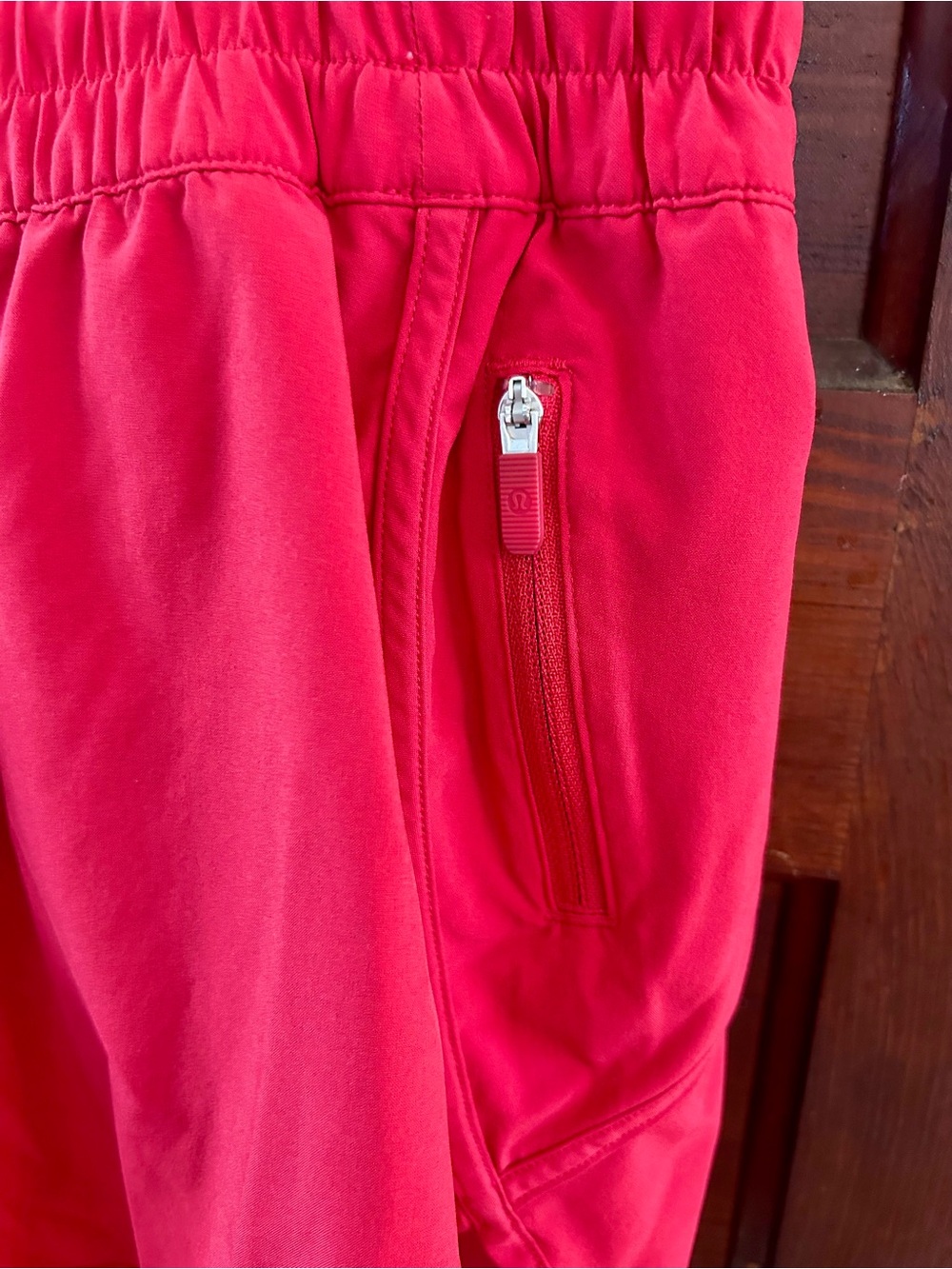 lululemon athletica Tracker Short V 4" 🔥🔥New WithOUT Tags🔥🔥- Red - Picture 9 of 11